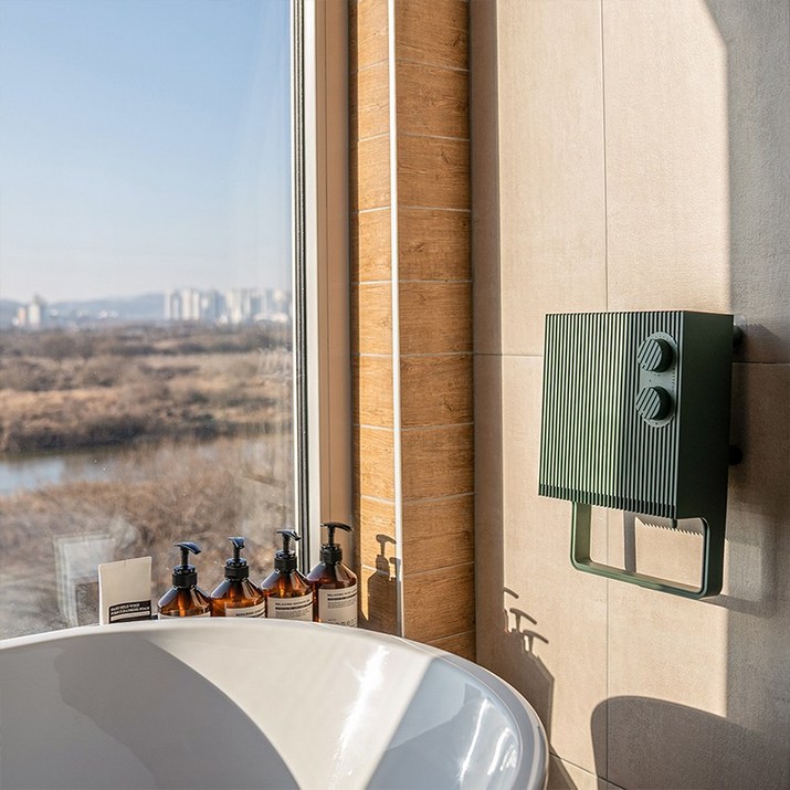 NEW 3.0 바툼 붙이는 욕실온풍기 메종 북유럽 감성 디자인난방기 인테리어 욕실 화장실 히터