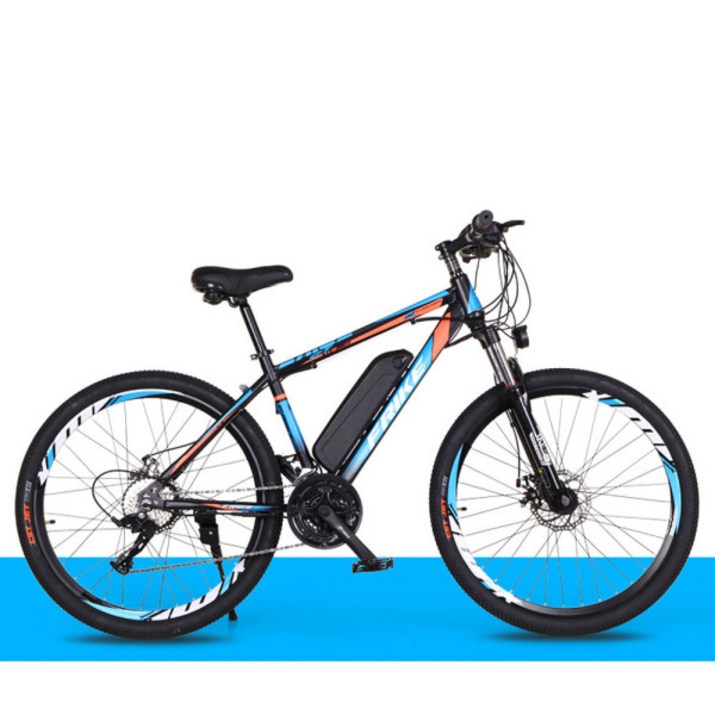 FRIKE 26인치 변속 전기자전거 36V 250W 8AH PAS 스로틀 겸용 MTB자전거 88E0, 블루블랙
