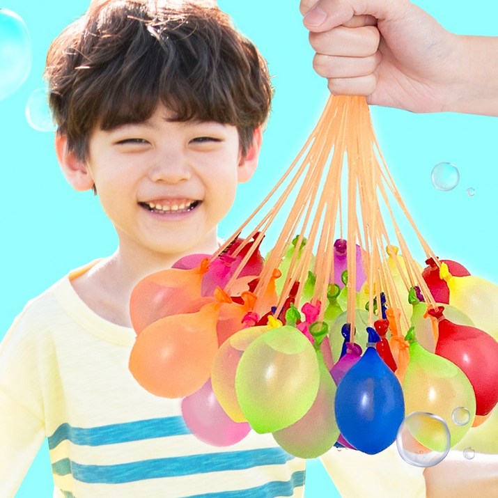 위트렌드 매듭 필요없는 다발 물풍선 물폭탄 제조기