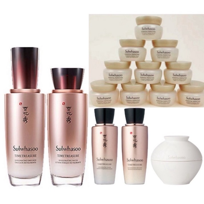 탄력영양크림 50ml설화수 진설수125ml진설유액125ml탄력영양크림 5ml10개 50ml 증정