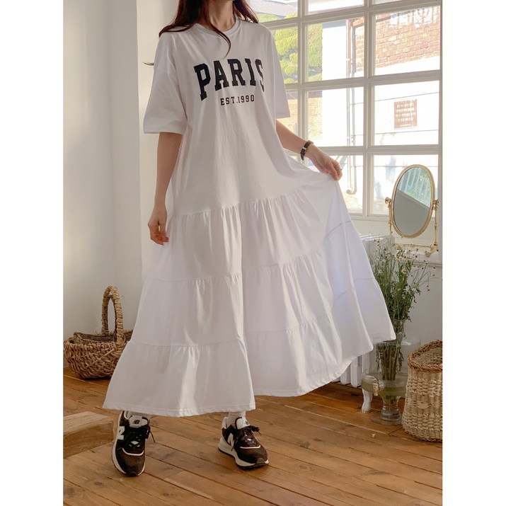 나비닷 임산부원피스 캉캉스커트스타일