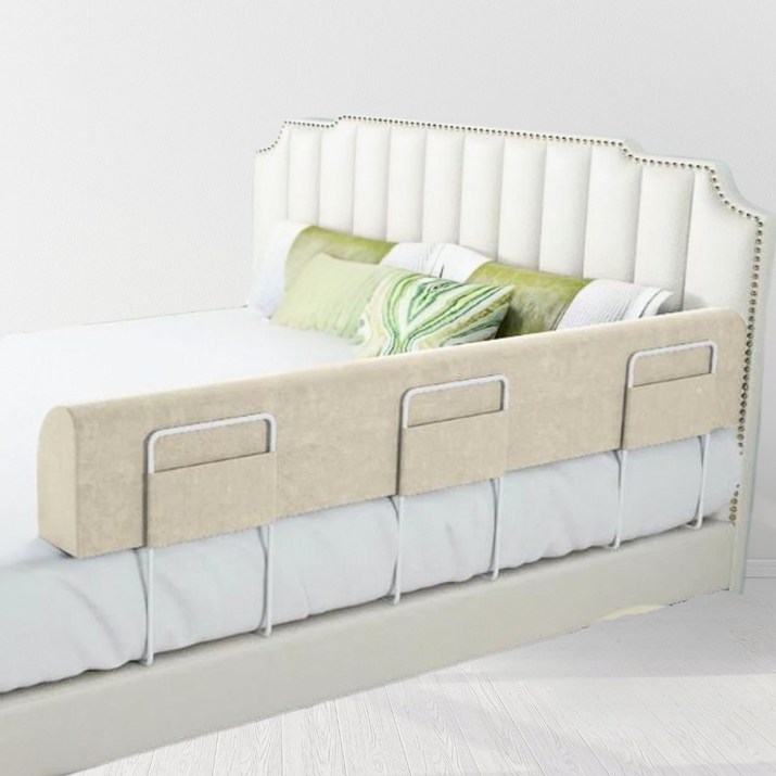 국내발송 특허 KC인증 어린이 침대안전가드 쿠션 벽 낙상방지 안전바 모서리보호대 가드 수면 범퍼 대형쿠션 침대보호대