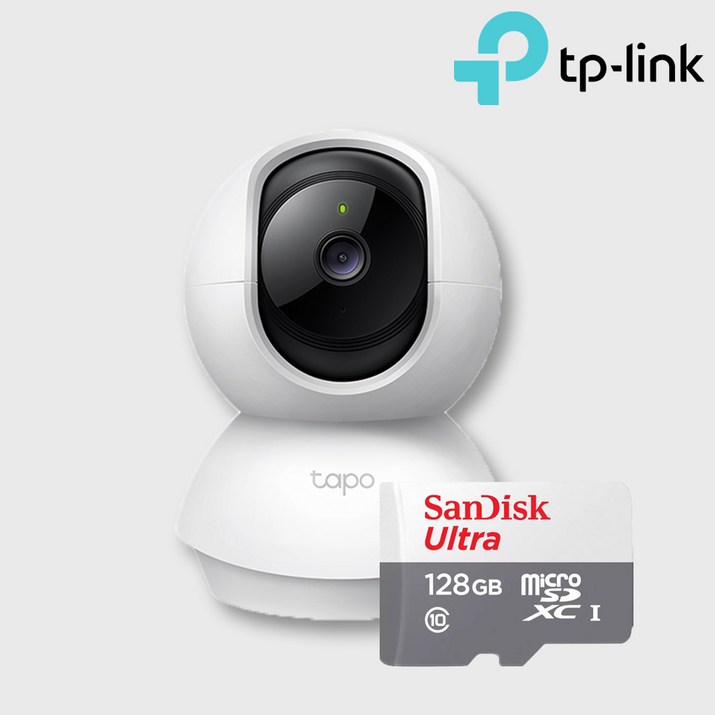 티피링크 Tapo C210+128GB MicroSD 메모리카드 CCTV 홈캠 패키지 7360776093