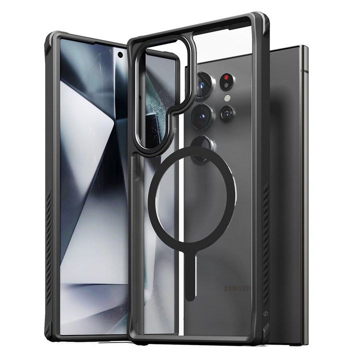 신지모루 ShocK Absorber 맥세이프 M 에어클로 에어가드 범퍼 휴대폰 케이스