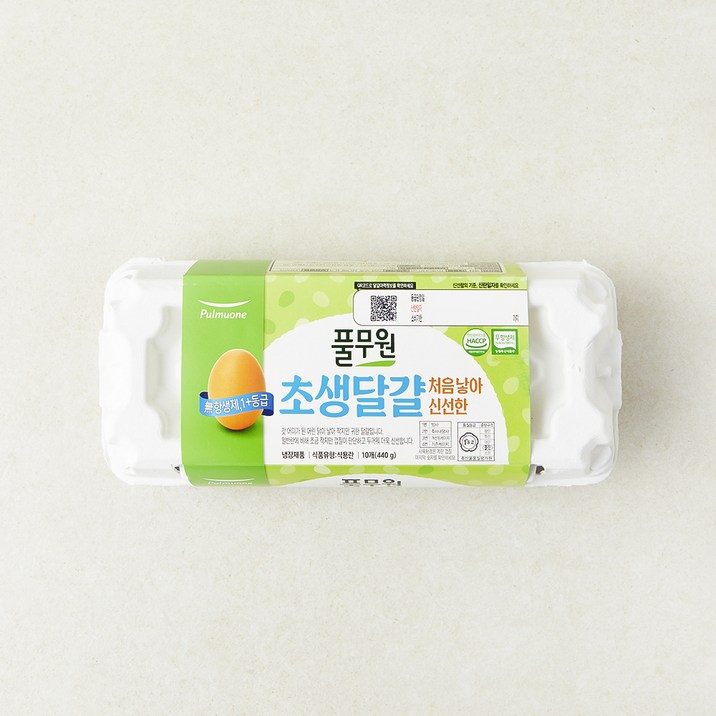 풀무원 무항생제 1+등급 초란