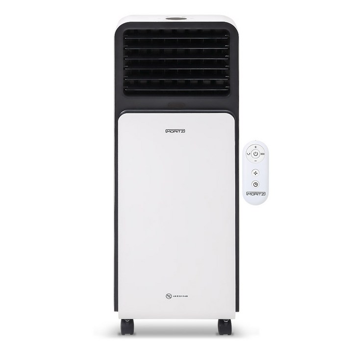 모리츠 팬 리모컨식 슬림형 PTC 업소용 디지털 온풍기, MOPT3000, 화이트