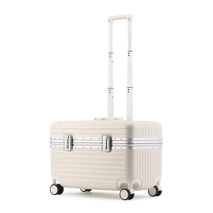 Ramcoco 남녀공용 기내용 상단 개방형 PC 하드 캐리어