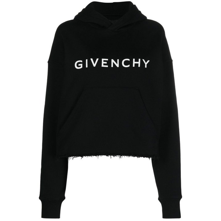 지방시 로고 프린트 후디