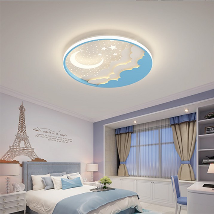 boaz 밤하늘 방등(LED) 키즈 카페 인테리어 조명, 블루