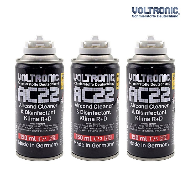 볼트로닉 AC22 차량용 에어컨(히터)탈취살균소독제