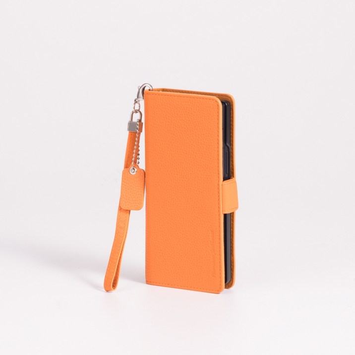 진렌체 비에토 천연소가죽 갤럭시 Z폴드 지갑 케이스+손목 스트랩