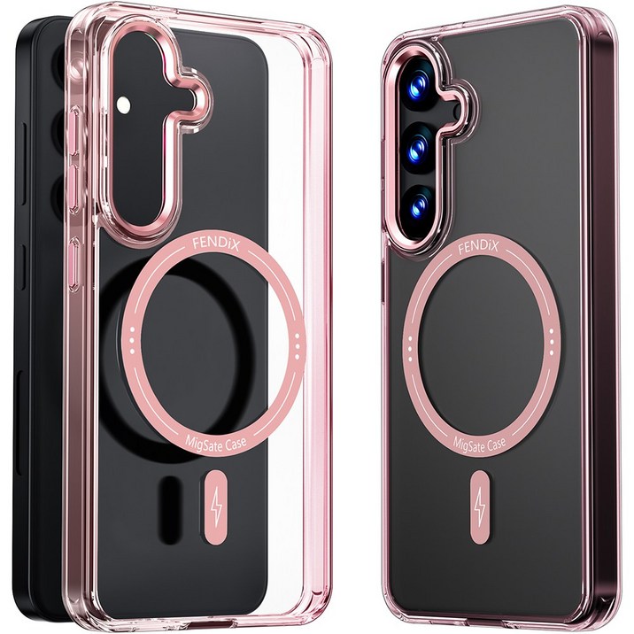 펜딕스 갤럭시 맥세이프 무변색 고화질 투명 마그네틱 케이스