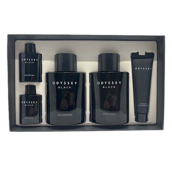 오딧세이 블랙 남성 화장품 2종 기획세트+2종키트