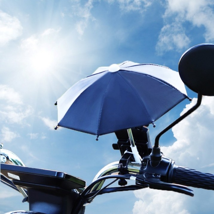 드림 엑시트 미니 우산 오토바이 스마트폰 햇빛 가리개 3종 색상 레드 신제품, 레드, 단일상품 7216537743