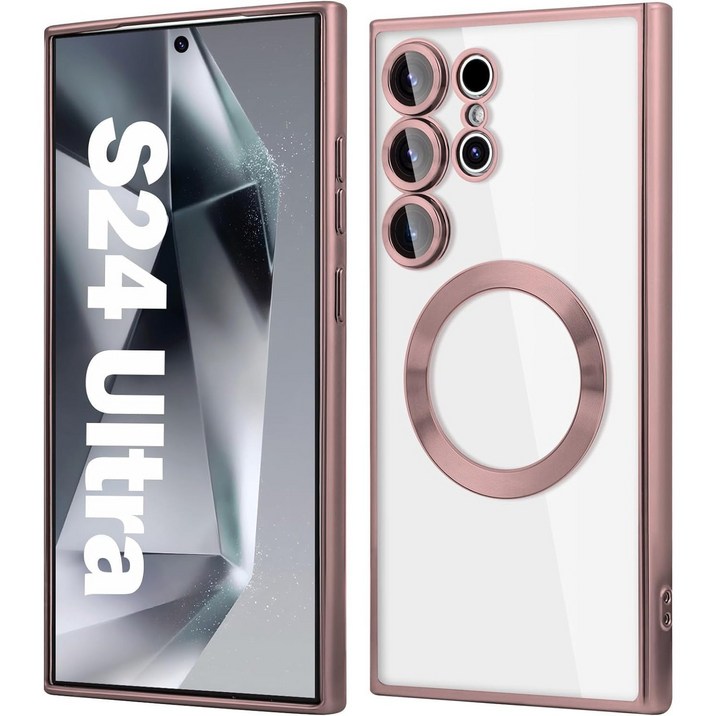 헤미션 S24/플러스/울트라 카메라 보호 맥세이프 케이스 렌즈 완전보호 MGC01