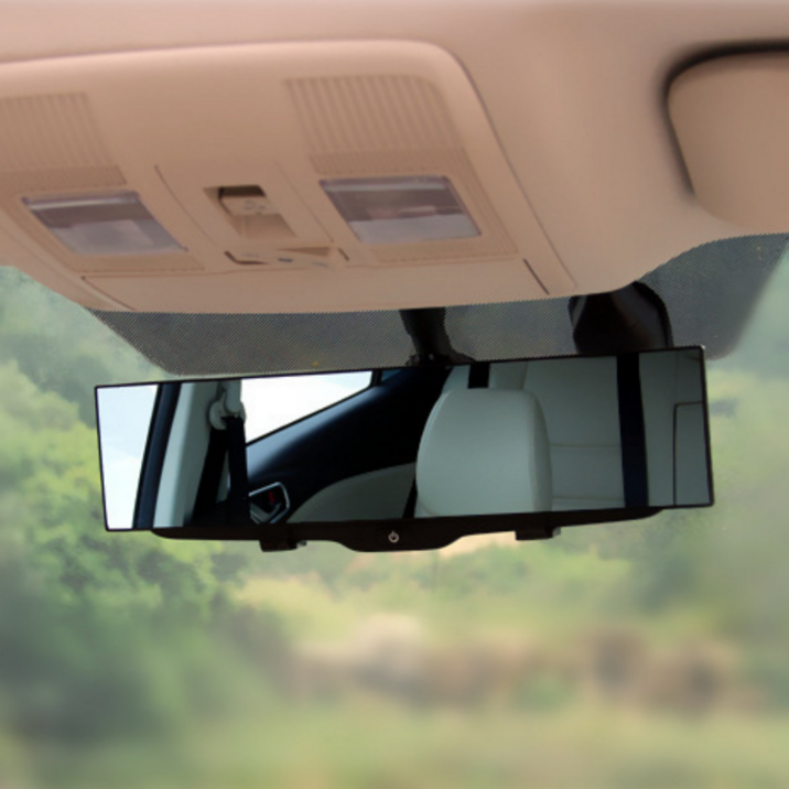 ONIU 차량용 와이드 넓은 시야각 확장형 보조거울 곡면형 룸미러, 1개, OS