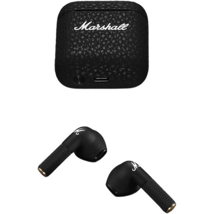 Marshall오리지널 Minor III 트루 인이어 헤드폰 무선 블루투스 5.1 노이즈 캔슬링 하이파이 서브우퍼 음악 스피커 헤드셋