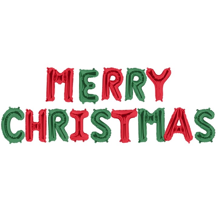 파티팡 은박풍선세트 MERRY CHRISTMAS