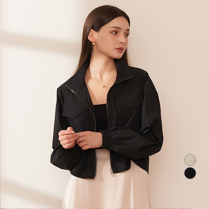 ELLE PARIS 링클프리 숏 윈드점퍼 ELLE PARIS 링클프리 숏 윈드점퍼