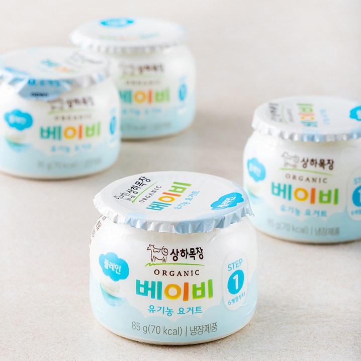 상하목장 베이비 유기농 요거트