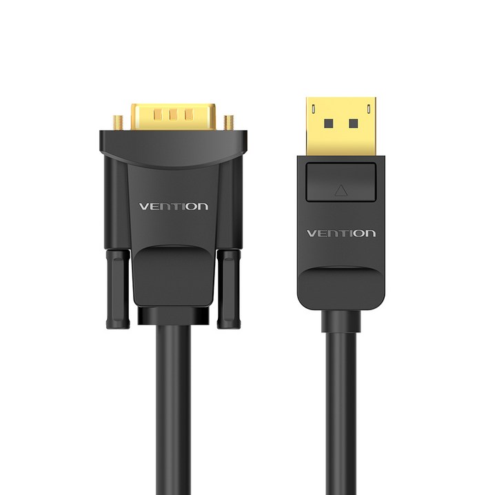 벤션 순동 DP to VGA 케이블, 1개, 3m 벤션 순동 DP to VGA 케이블, 1개, 3m
