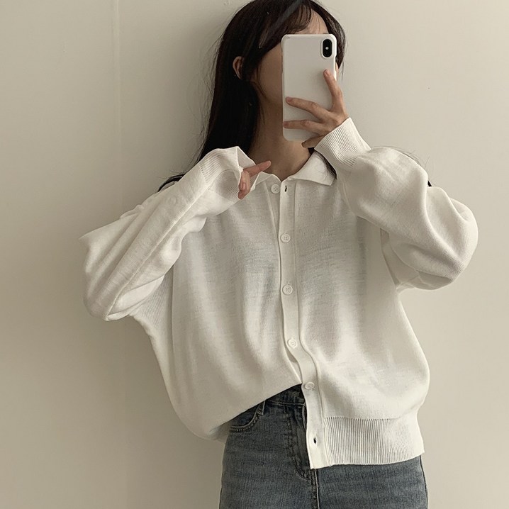 슬로우베리 데이데이 카라 가디건 슬로우베리 데이데이 카라 가디건