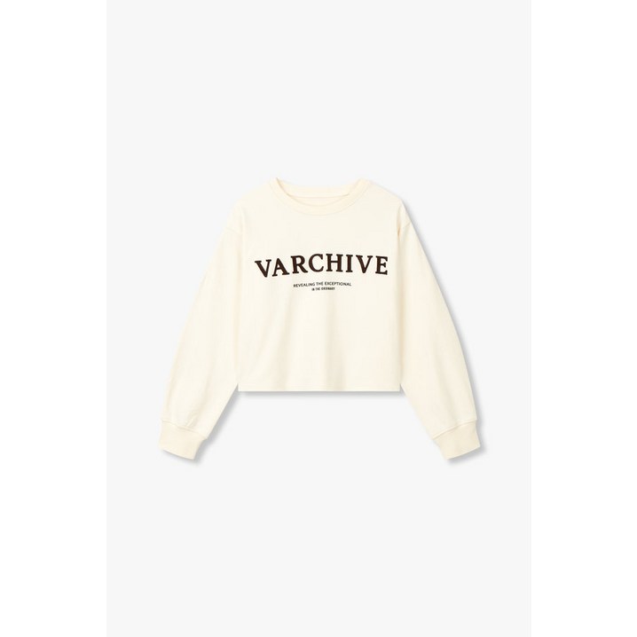 VOV 보브ARCHIVE 자수 로고 스웻 크롭 티셔츠7114340A25 755279 VOV 보브ARCHIVE 자수 로고 스웻 크롭 티셔츠7114340A25 755279