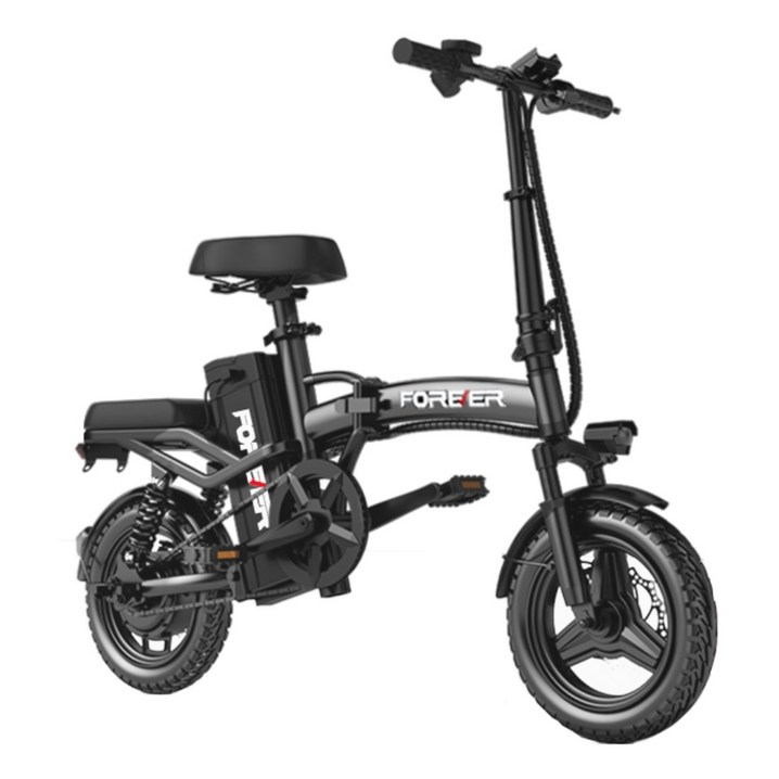 접이식 전기 자전거 리튬배터리 초경량자전거 출퇴근용 탈착식배터리, 베이직 버전 32-60km, 48V