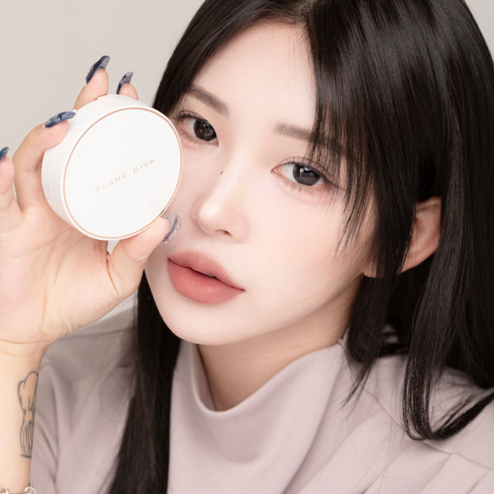 블랑디바 글림 커버리지 쿠션, 23호 내추럴베이지, 2개