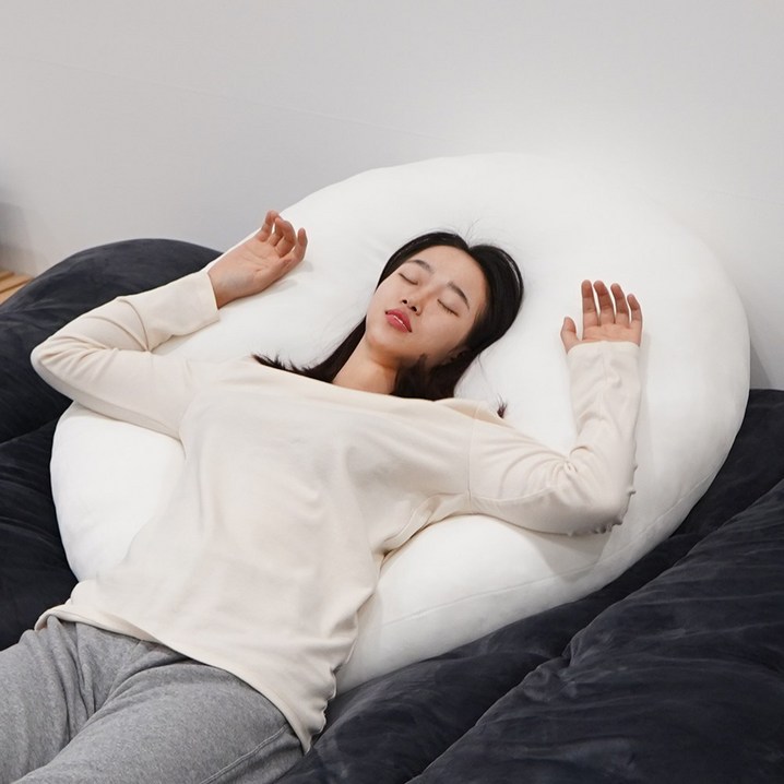 미니멀룸빠른배송쫀득함이 몸을 감싸는 찹쌀떡 베개 필로우, 옐로우