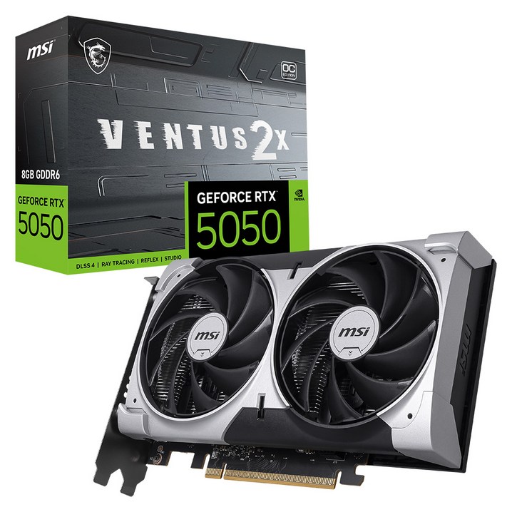 MSI 지포스 RTX 5050 벤투스 2X OC D6 8GB