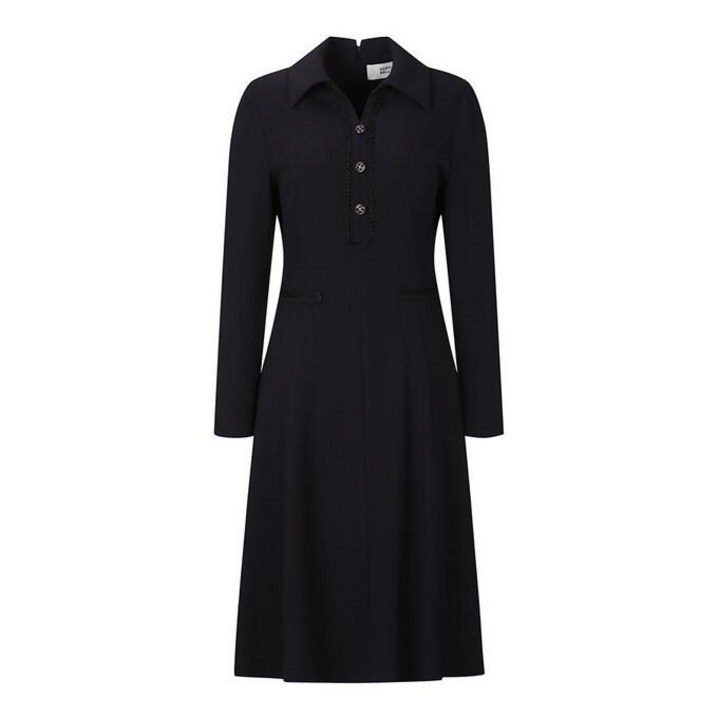 베스띠벨리 주름배색카라원피스BAOAC2502NA