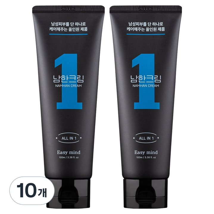 이지마인드 주름개선 미백기능성 남성 올인원 크림, 100ml, 10개