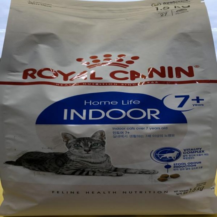 로얄캐닌 인도어7 플러스 고양이 반려묘 사료 1.5kg, 본상품