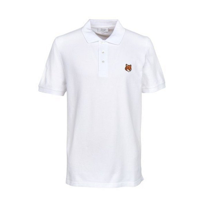 [백화점정품] 메종키츠네 반팔 티셔츠 폭스헤드 남성 카라 반팔티셔츠 PM00209KP0002 P100 반팔티
