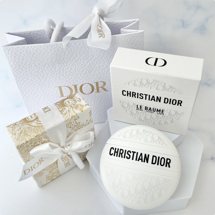 쇼핑백 국내백화점 디올 핸드크림 디올 르 밤 선물포장
