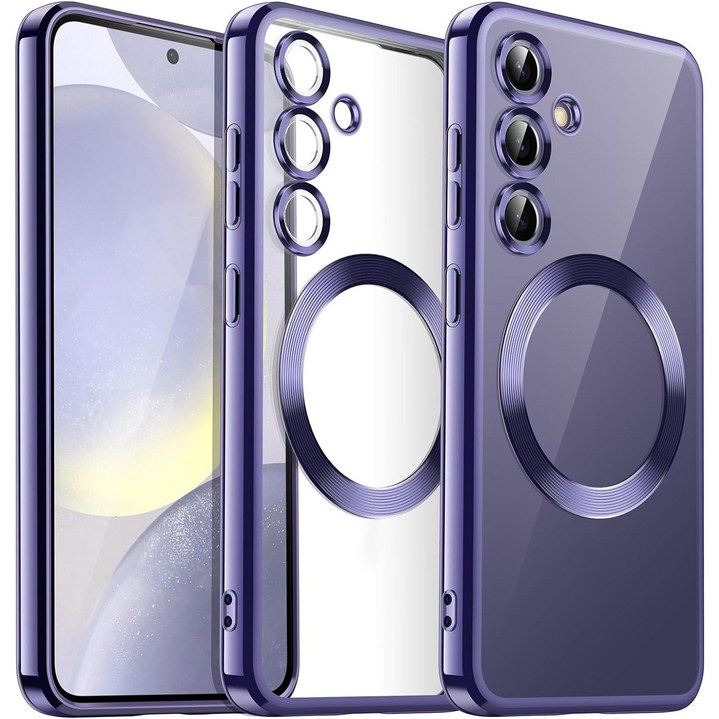 헤미션 S24플러스울트라 카메라 보호 맥세이프 케이스 렌즈 완전보호 MGC01