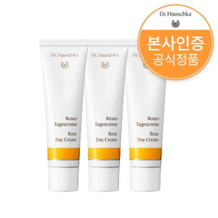 [공식/정품] 닥터하우쉬카 로즈데이크림 트리플 30ml, 3개, 30ml, 3개