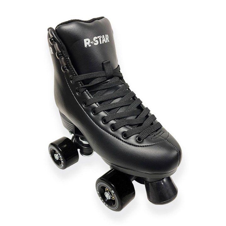 롤링스타 청소년 성인 더블랙 롤러스케이트 롤러장 롤러
