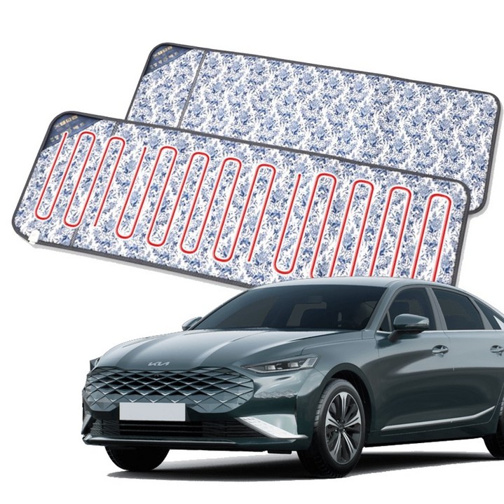 차량용 온열시트 전기시트 (화물차/캠핑카/트럭/일반승용차/SUV/RV), 1개