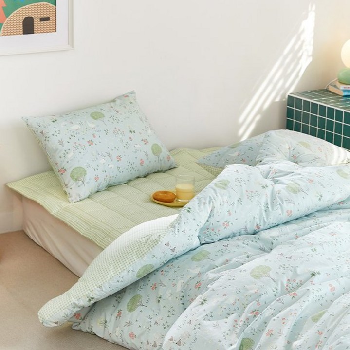 파르페 [파르페by알레르망] 제제 60수 고밀도면 키즈 차렵이불세트 S/SS 485882