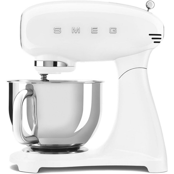 스메그 푸드 프로세서 반죽기 Smeg SMF03, 4.8리터, 블랙