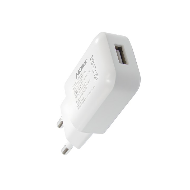에이치디탑 1포트 DC 5V 1A USB 충전 어댑터 HT-5V01, 1개
