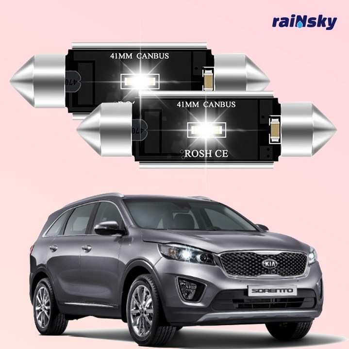 레인스카이 올뉴 더뉴쏘렌토 호환형 LED실내등 풀세트 번호판등