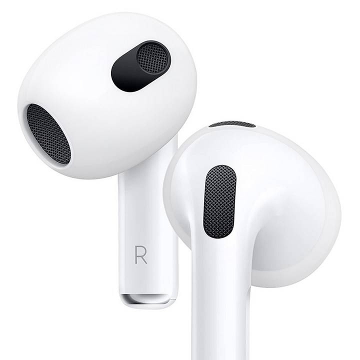 스페이스쉴드 에어팟 3세대 호환 스탠다드 논슬립 실리콘 이어 커버 좌우세트