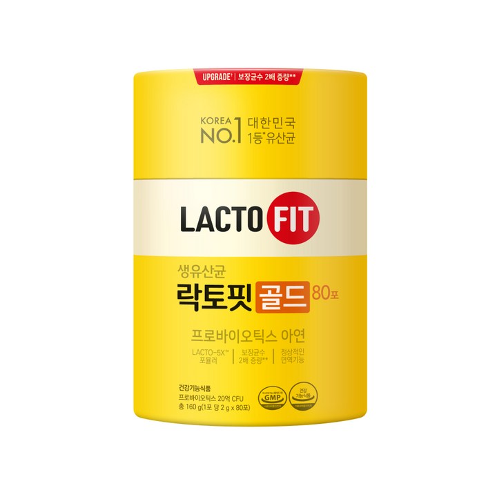 종근당건강 락토핏 골드, 160g, 1개