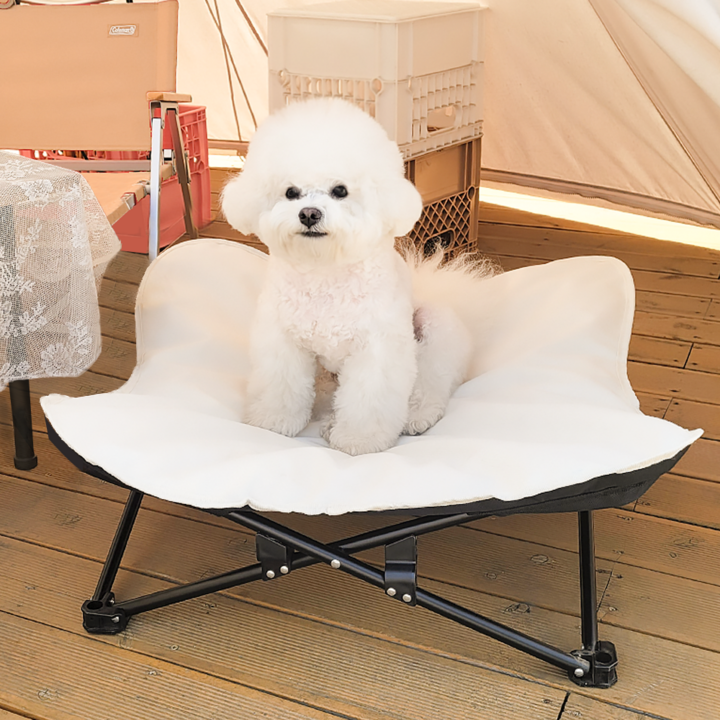 강아지식탁의자 오블리펫 접이식 강아지 해먹 캠핑 의자