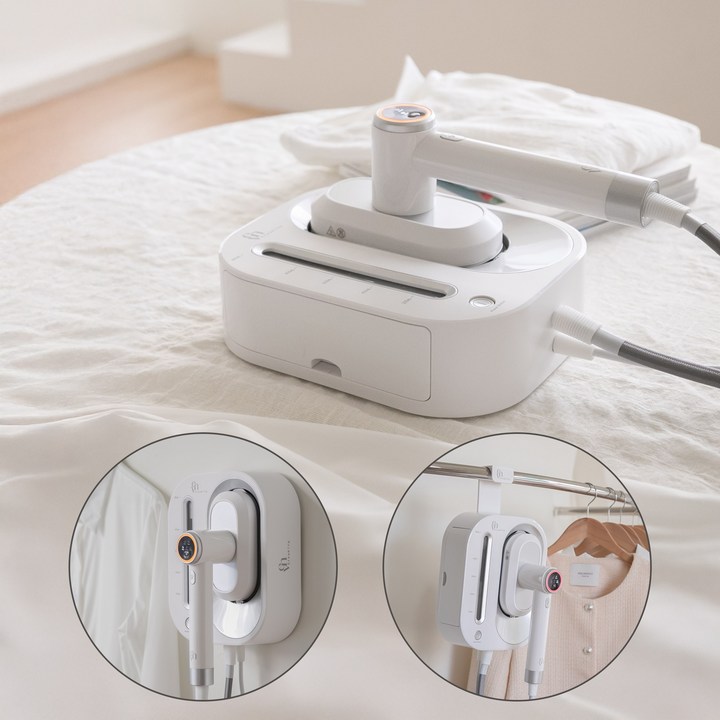 이븐 라이프 올인원 스팀다리미 스티밍 ELLIST01 스탠드형 일반형 핸디형 건식다리미