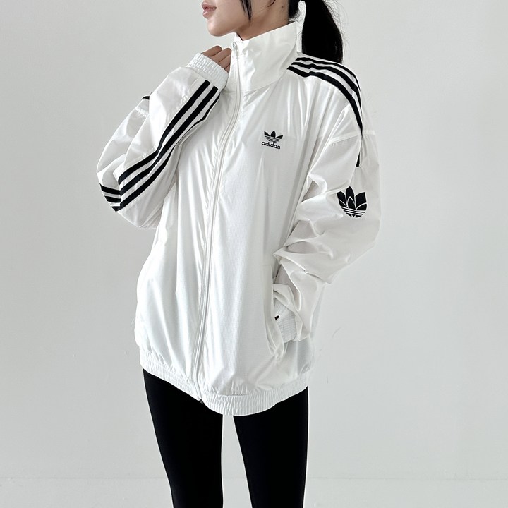 매장판 ADIDAS 아디다스 오리지널 바람막이 져지 남성 여성 TDDB03 캐주얼 데일리 자켓 점퍼