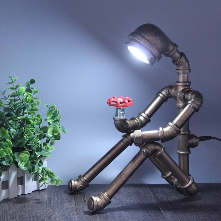 빈티지랜턴 불멍 클래식 캠핑무드등 vintage water tube table lamp